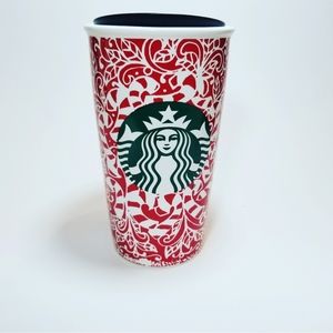 Starbucks tall coffee travelers mug